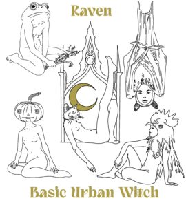 Creepy fine line tattoo flash by Basic Urban Witch Tattoo in Fort Collins Colorado.